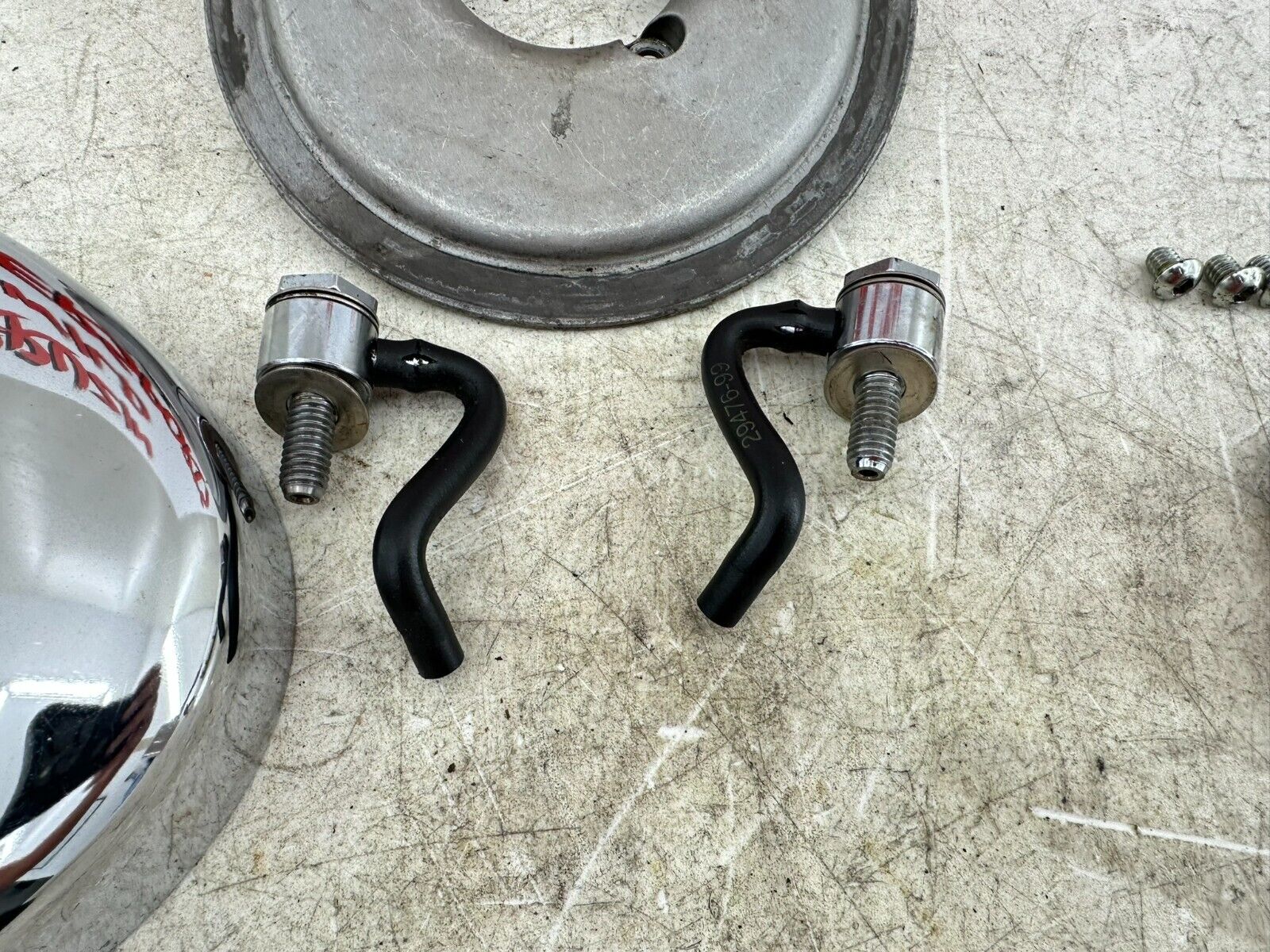 2002 HARLEY SOFTAIL OEM HD Intake Housing Backing Plate Air Filter