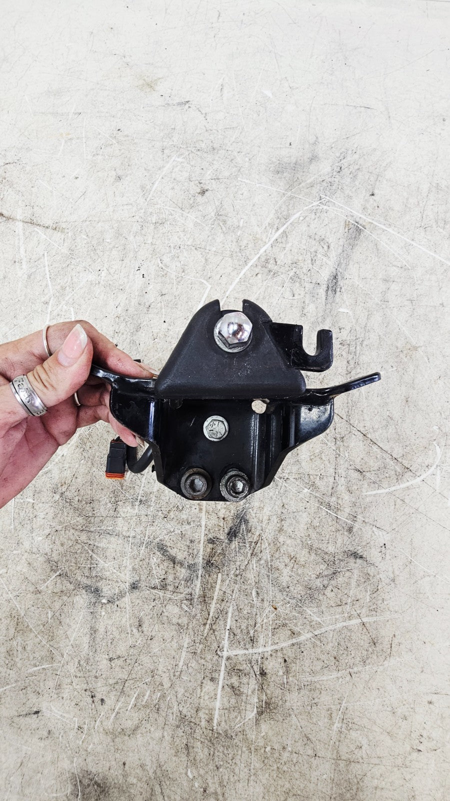 2001 Harley Davidson Sportster Upper Front Motor Mount Bracket