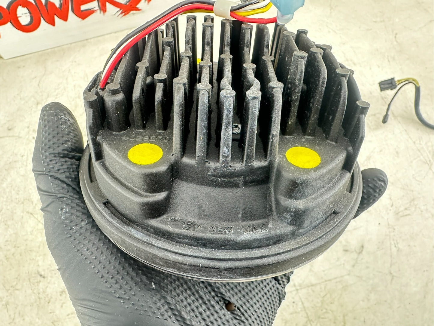 2001 HARLEY SOFTAIL Chrome Day Maker Projector LED Headlight 5.5" OEM HD