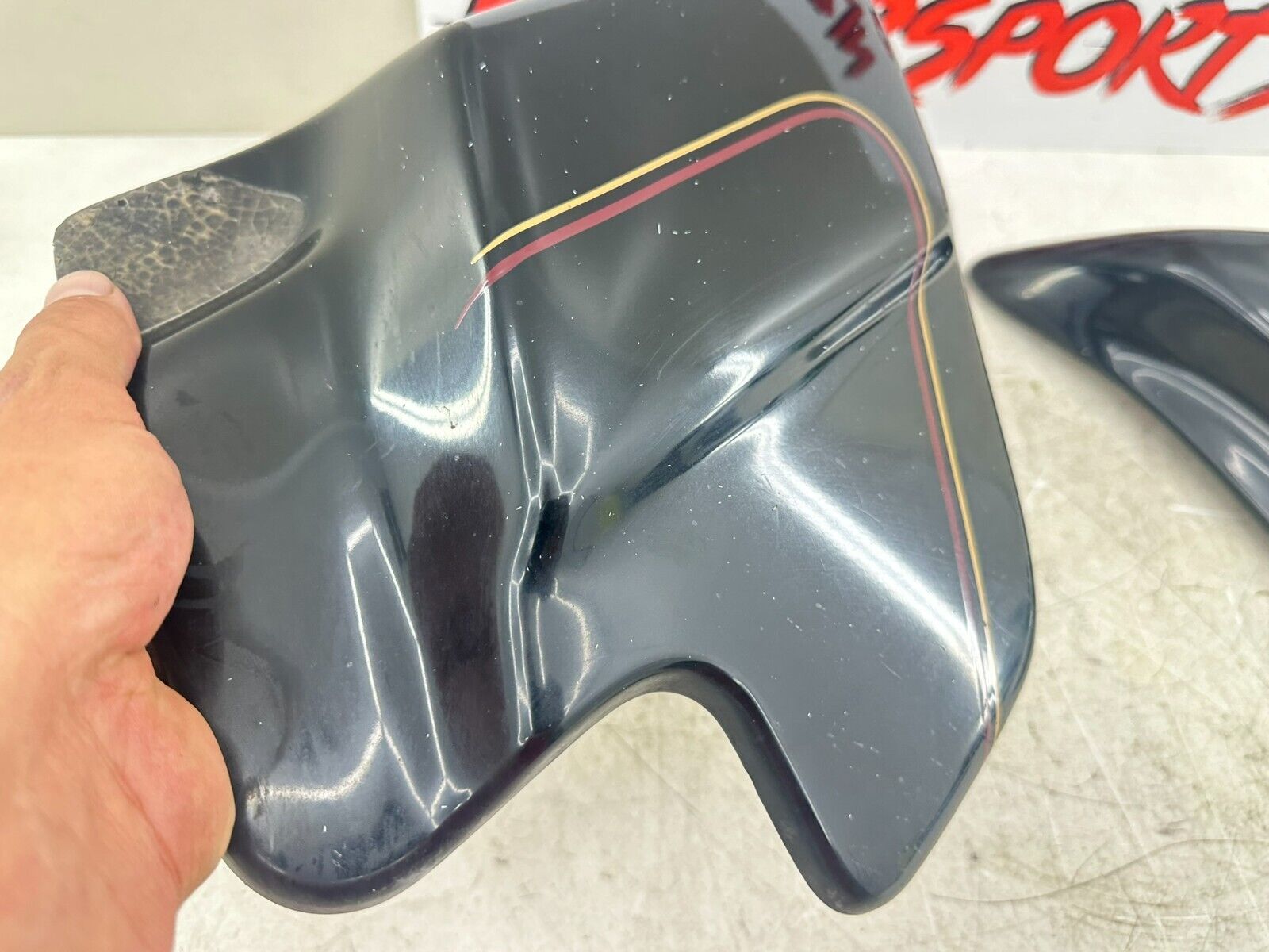 1999 HARLEY FLH ELECTRA GLIDE OEM HD Right Left Sidr Cover Fiaring