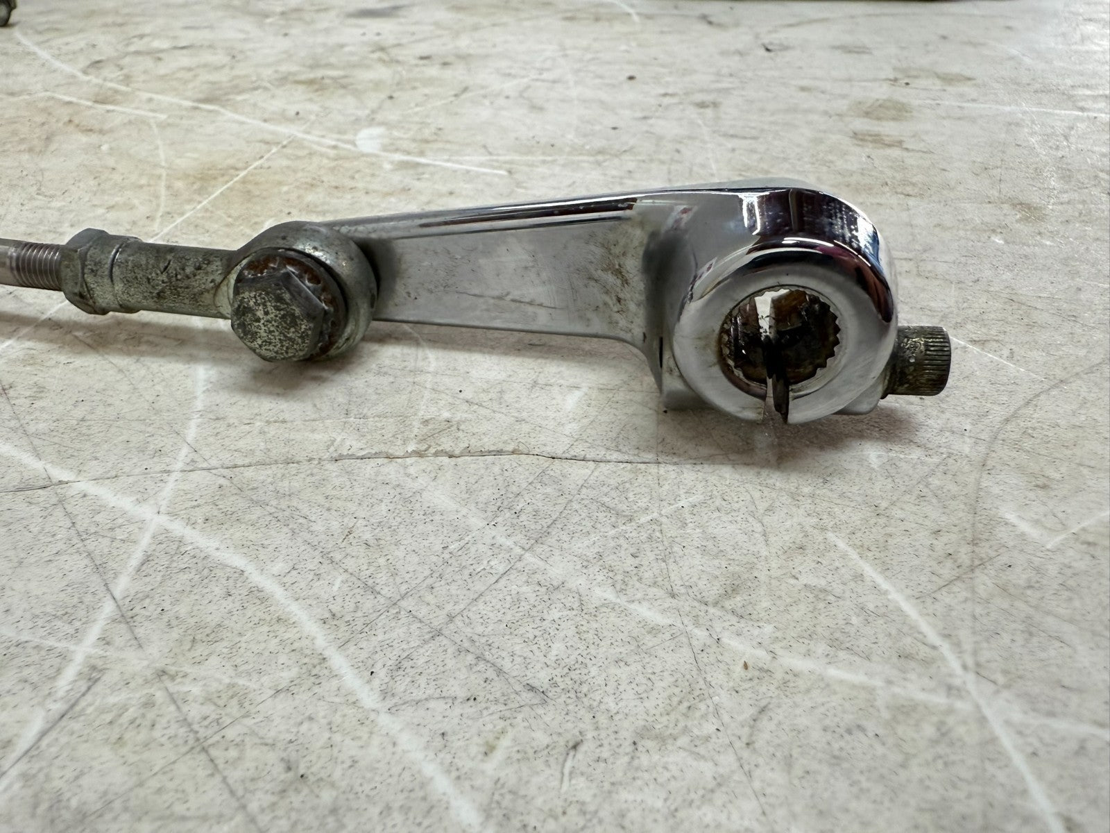 2003 Harley Davidson Sportster Forward Controls Footpegs Shift Linkage Lever OEM