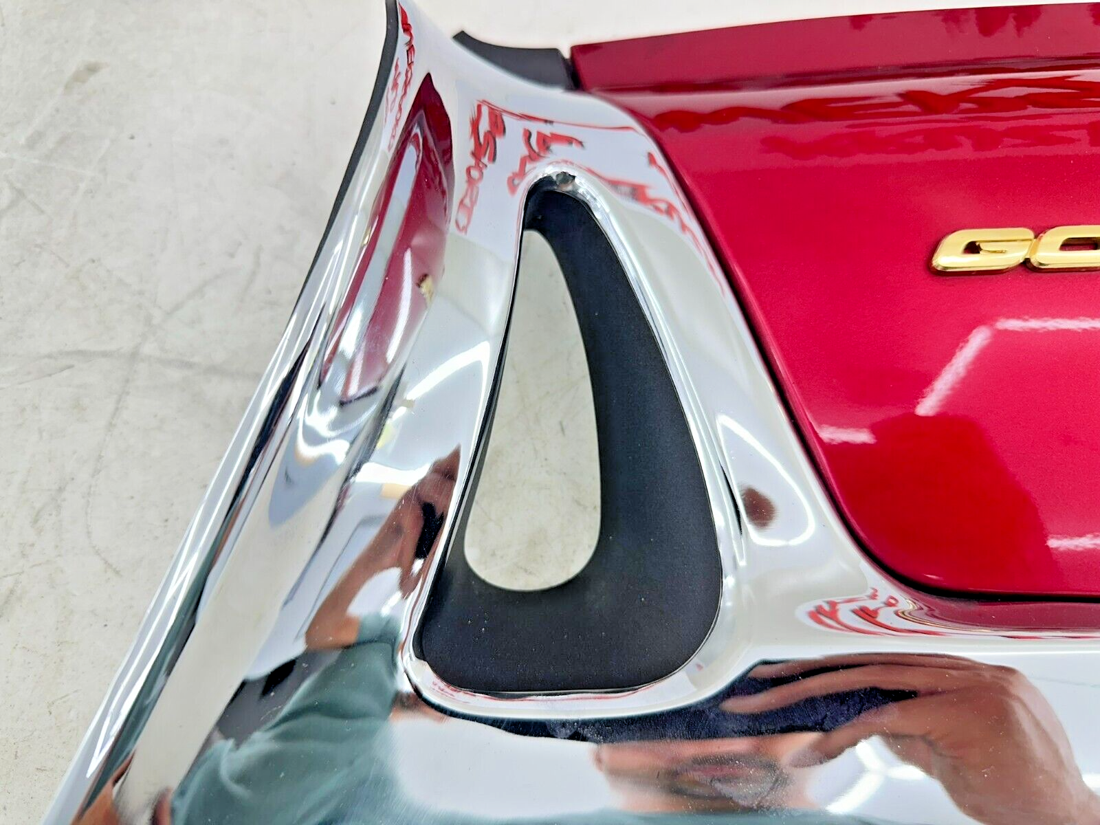 2004 Honda Goldwing GL1800 Right Side Cover Fairing Panel Red