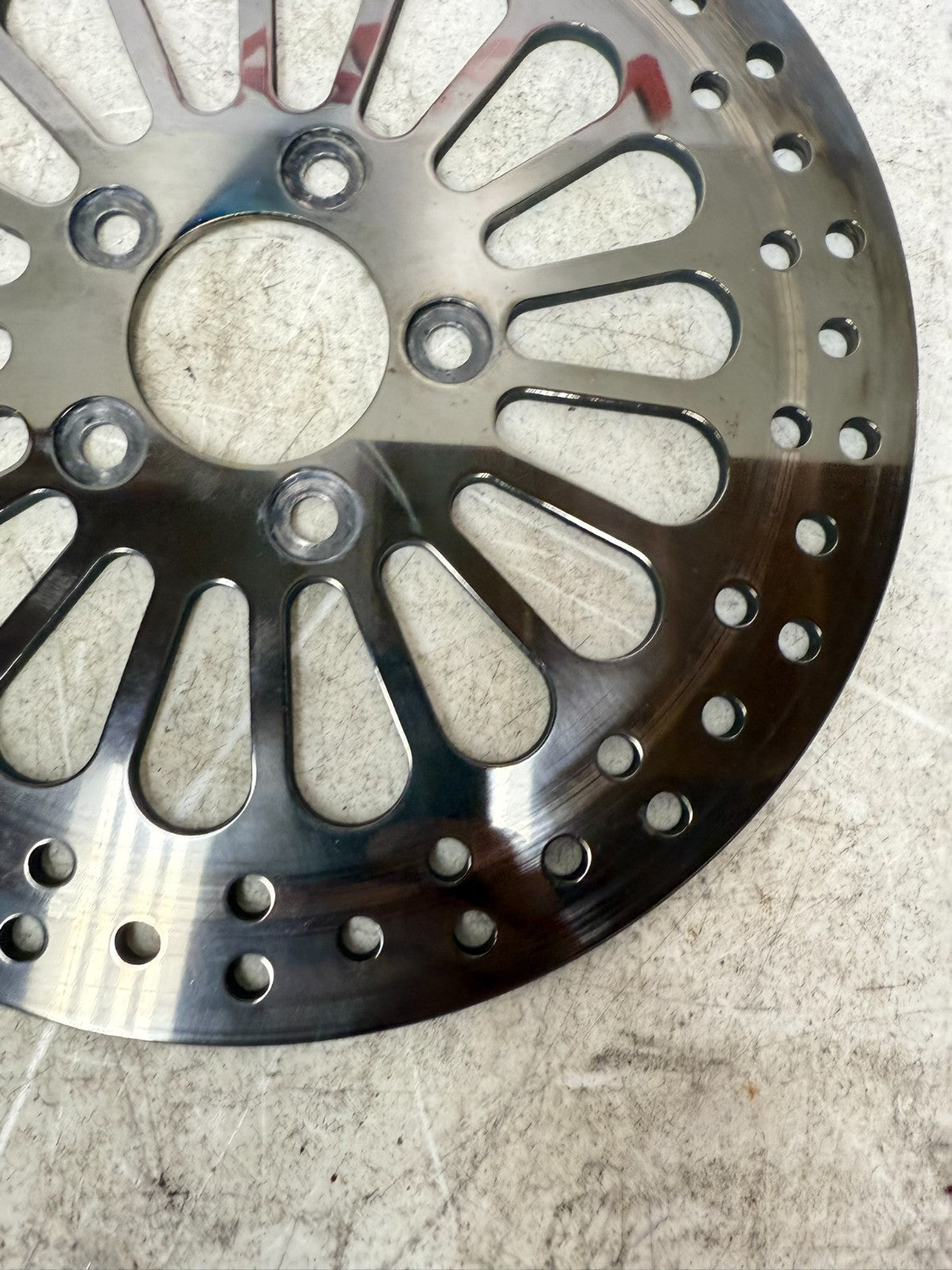 1997 HARLEY DAVIDSON SOFTAIL Front Brake Disc Rotor 11.5in OEM Chrome