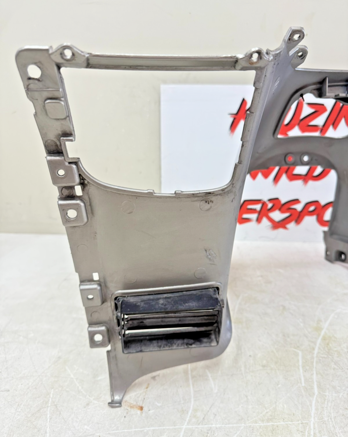 2002 Honda Goldwing GL1800 Front Dash Gas Tank Stereo Radio Fairing Cover Cowl 