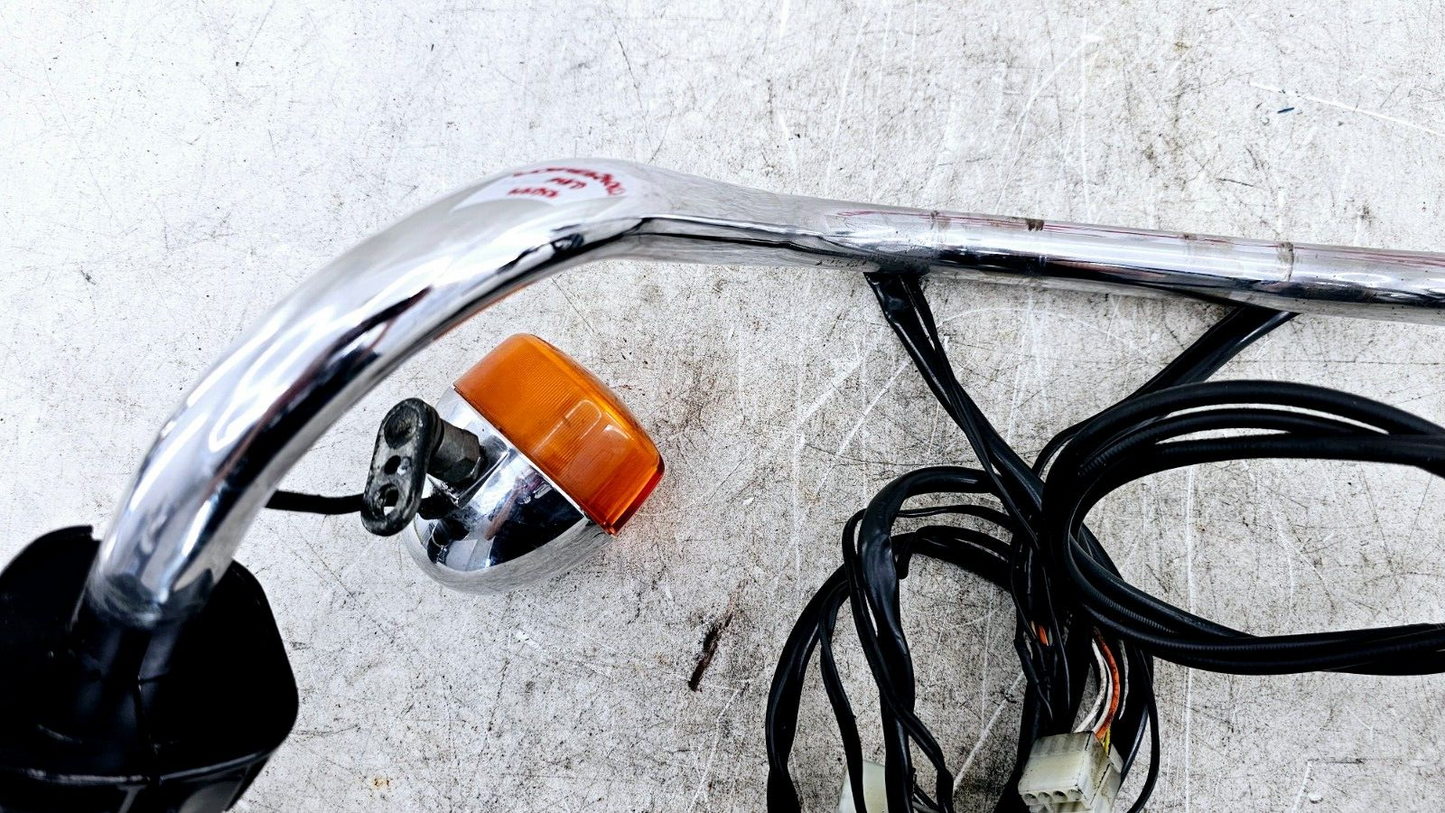 1995 HARLEY DYNA CONVERTIBLE Handlebar Control Switch Housing Grips +Turn Signal