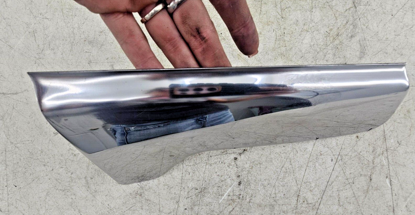 1993 HONDA GOLDWING GL1500 Left Side Cover Scuff Scratch Guard OEM