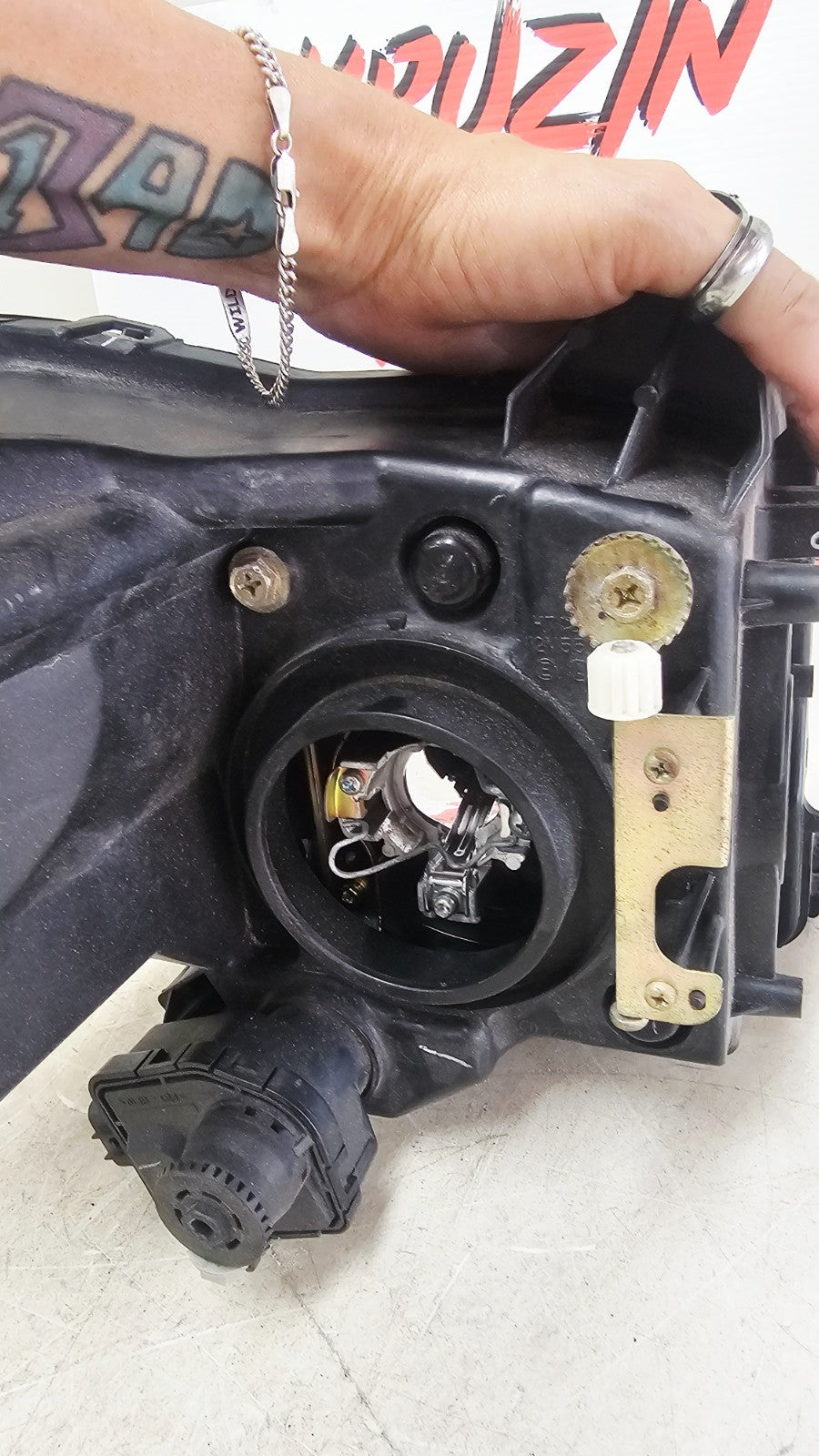 2001 Honda Goldwing GL1800 Left Side Front Headlight Headlamp