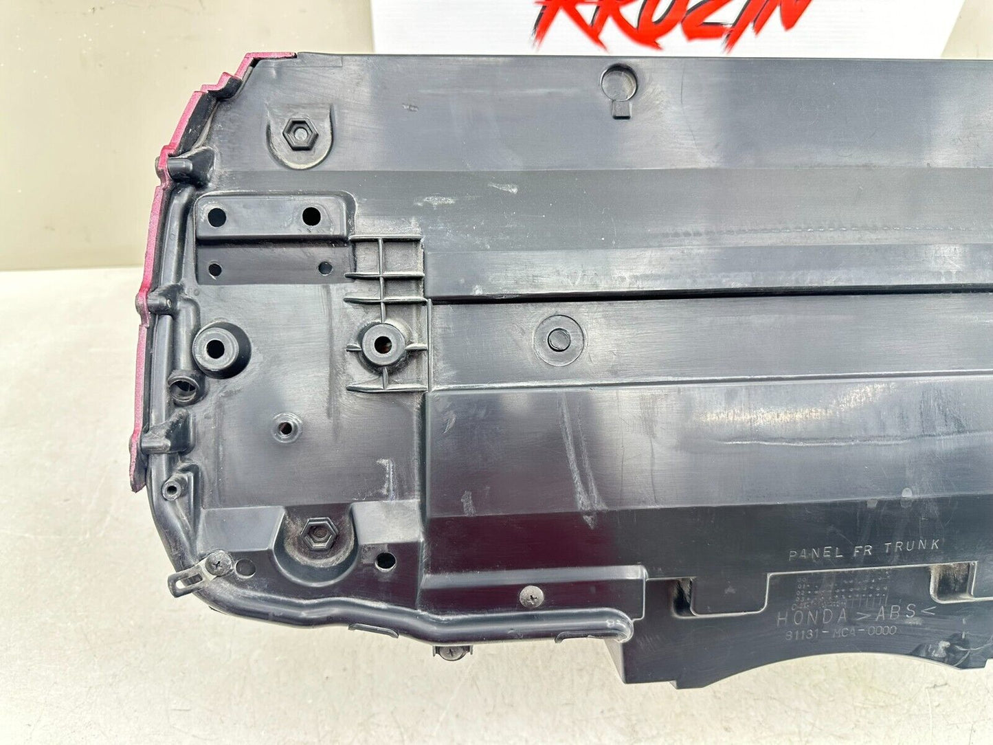 2004 Honda Goldwing GL1800 Red Lower Trunk Base Bottom Case 81111-MCA-0000