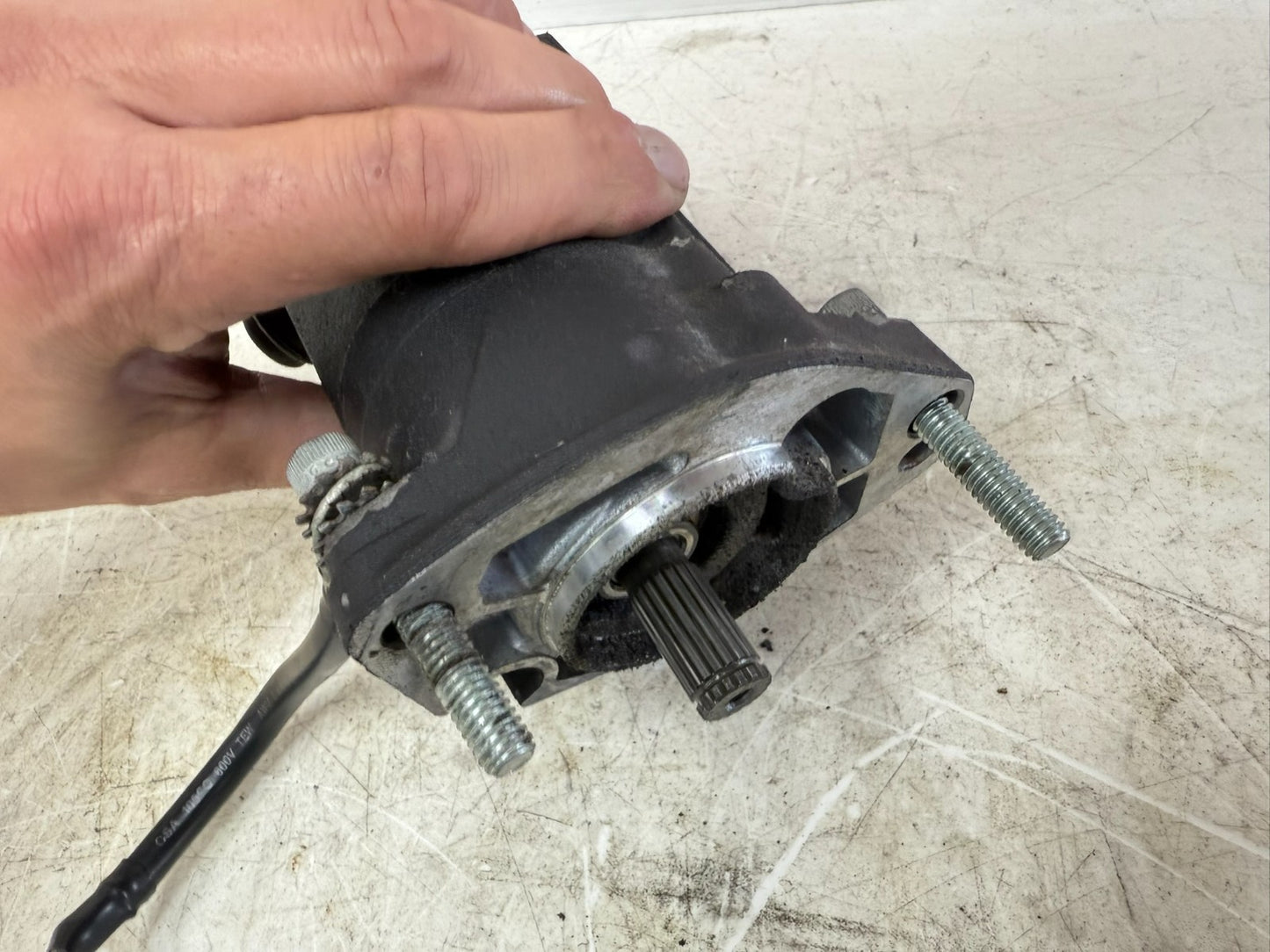 2003 HARLEY DYNA WIDE GLIDE Engine Starter Starting Motor