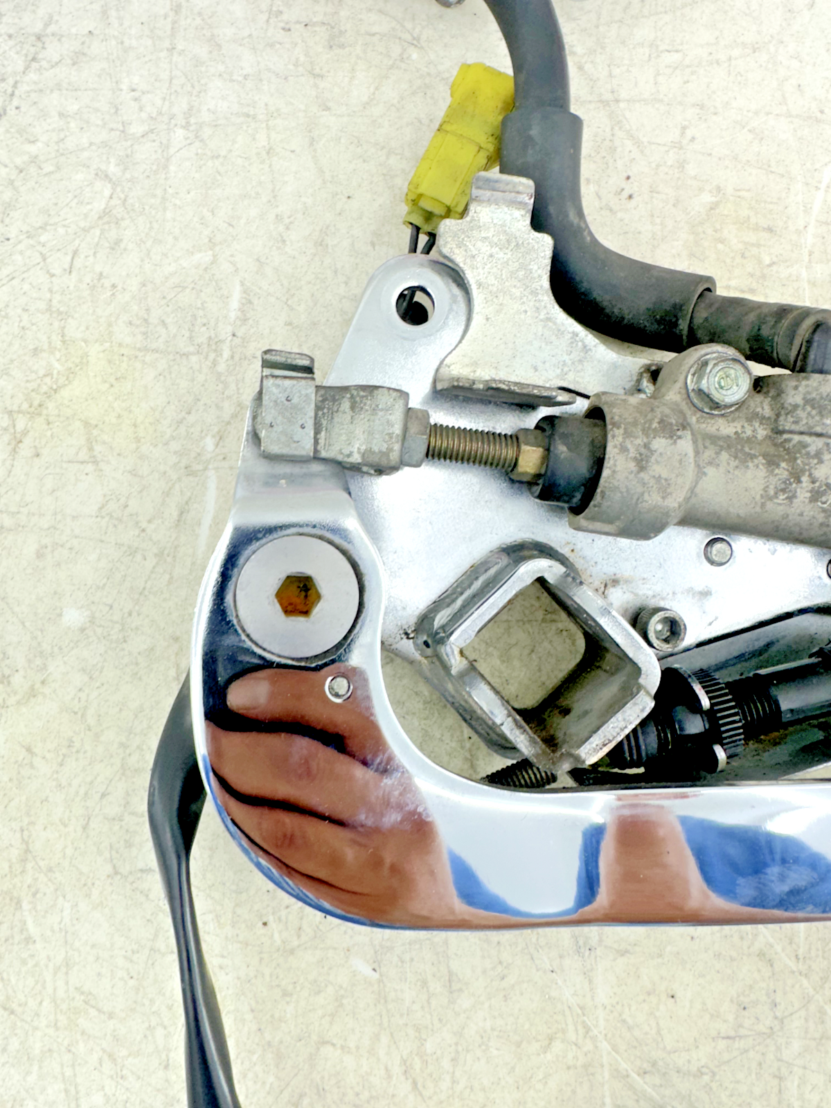 1999 HONDA VALKYRIE INTERSTATE Rear Brake Master Cylinder + Brake Pedal