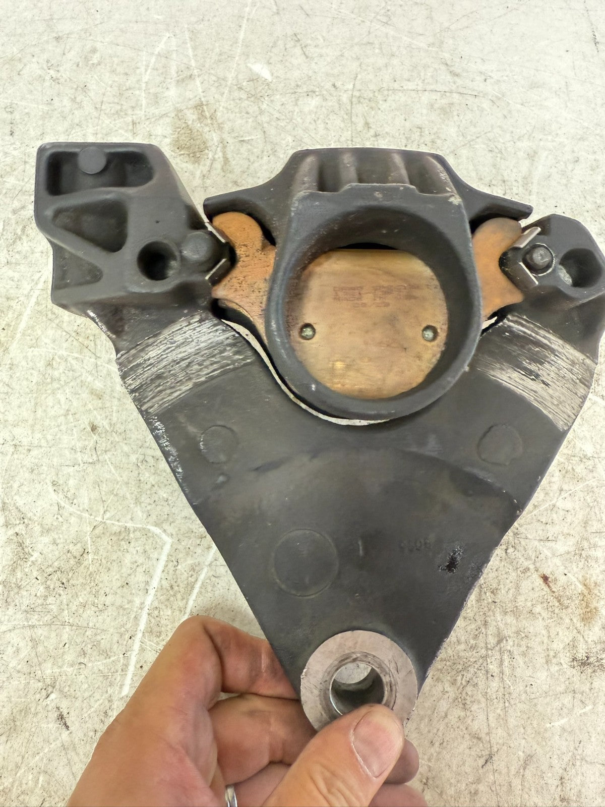 1997 HARLEY DAVIDSON SOFTAIL Rear Brake Caliper & Mount Mounting Bracket