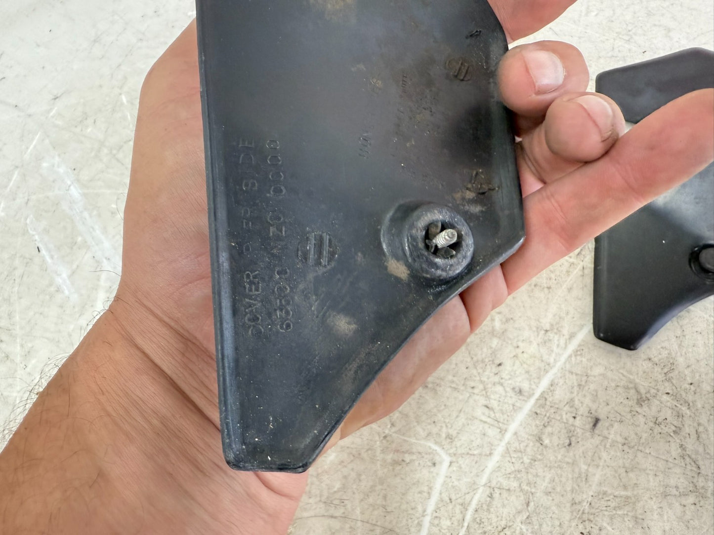 2001 HONDA VALKYRIE INTERSTATE Front Frame Neck Left Right Cover Trim Black