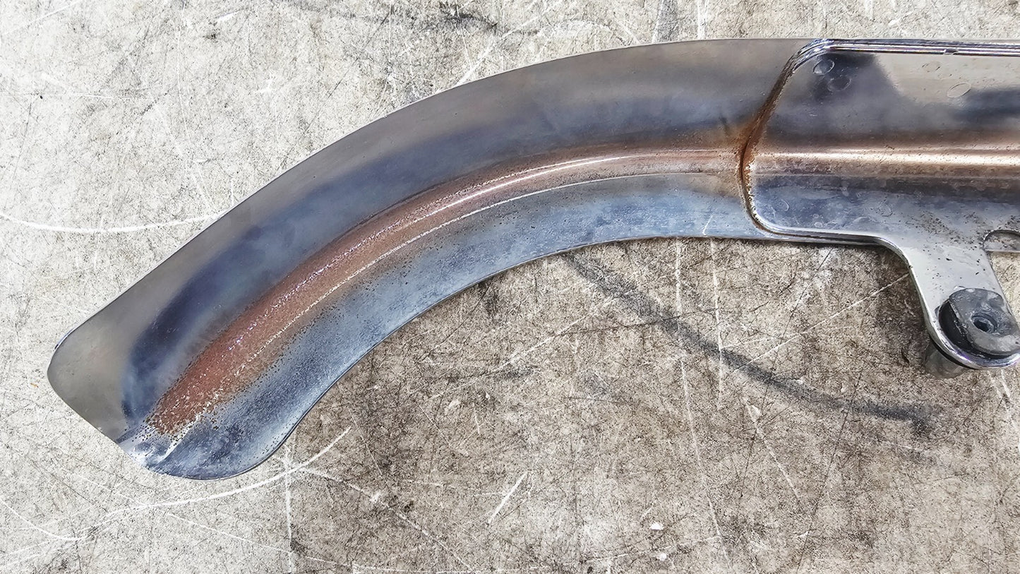 2003 HARLEY SOFTAIL DEUCE Chrome Upper Belt Cover Guard Shield