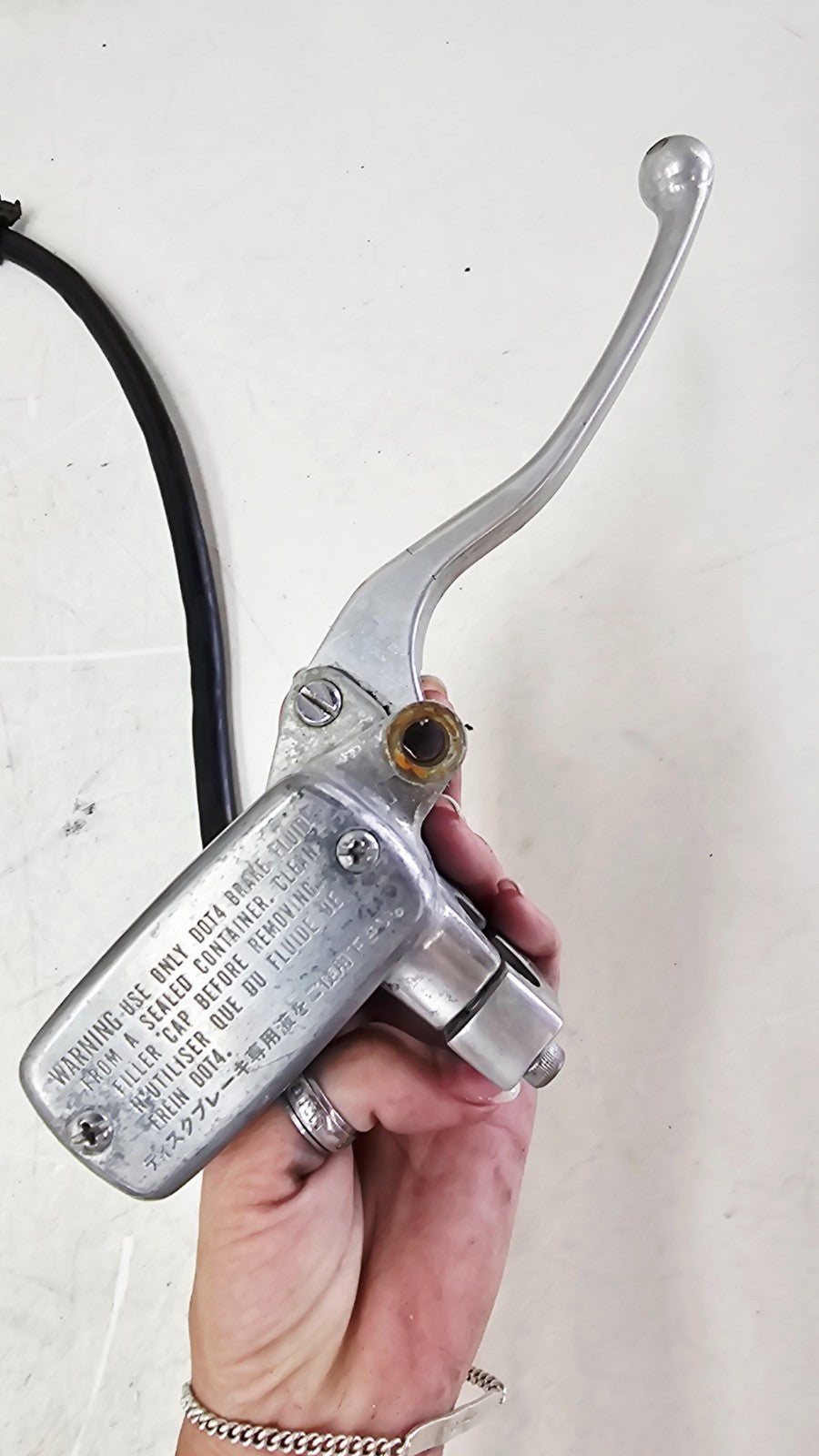 2000 HONDA VALKYRIE INTERSTATE Front Brake Master Cylinder + Dual Calliper Hose