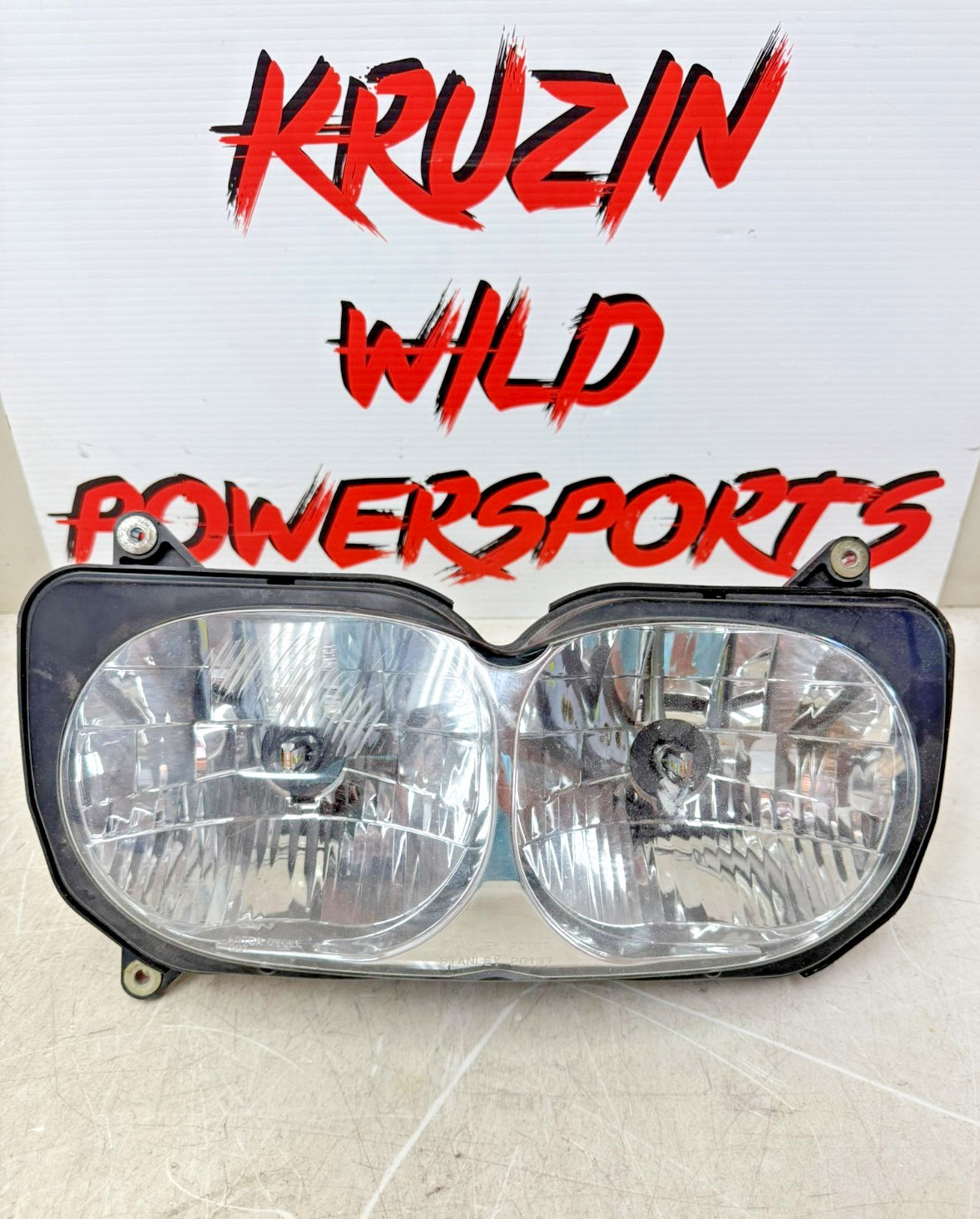 2000 HONDA VALKYRIE INTERSTATE Headlight Front Head Lamp Housing w/ Bulbs