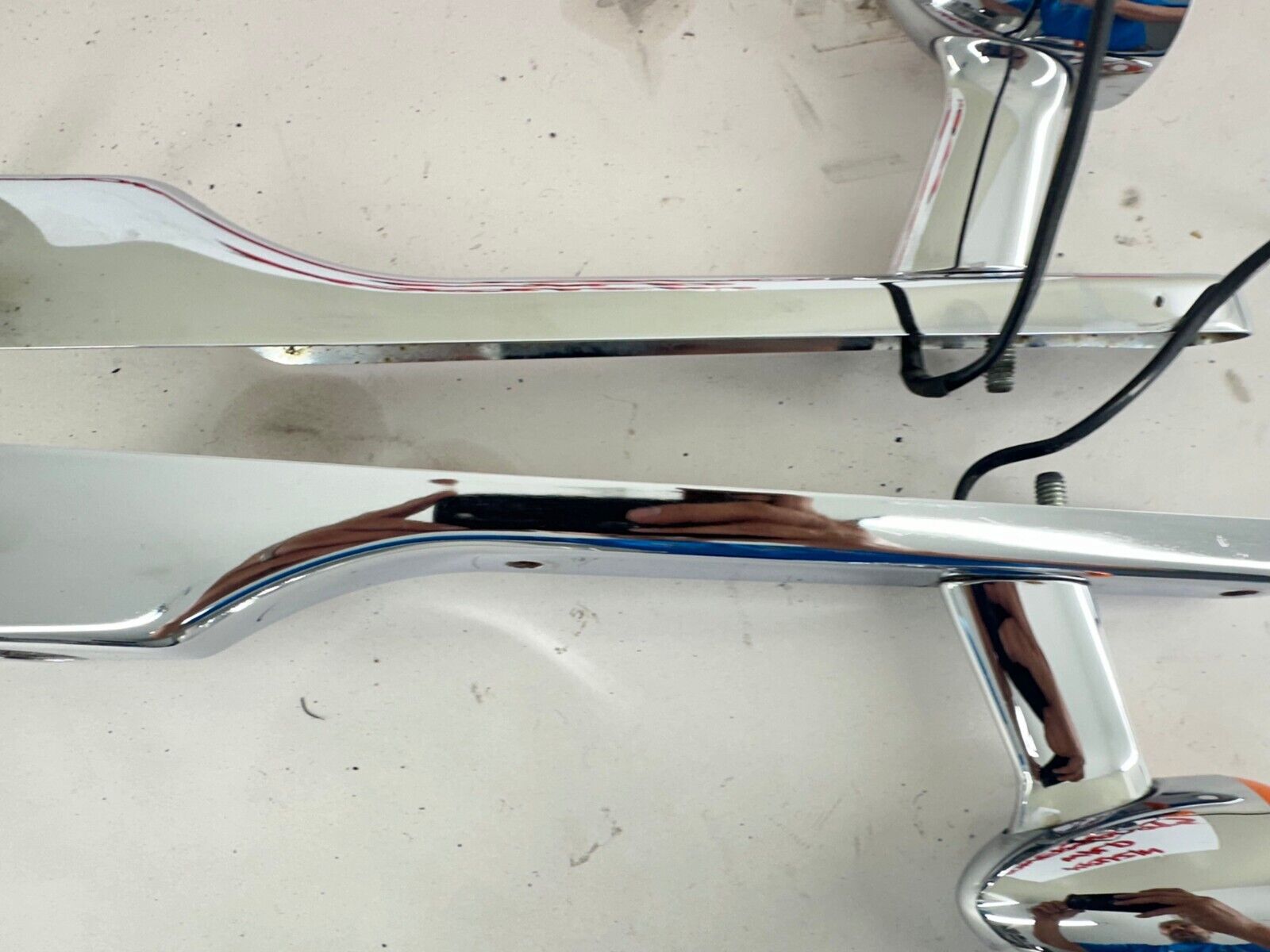 2003 Harley Davidson Sportster Rear Fender Frame Strut Arm Bar Covers+Turnsignal