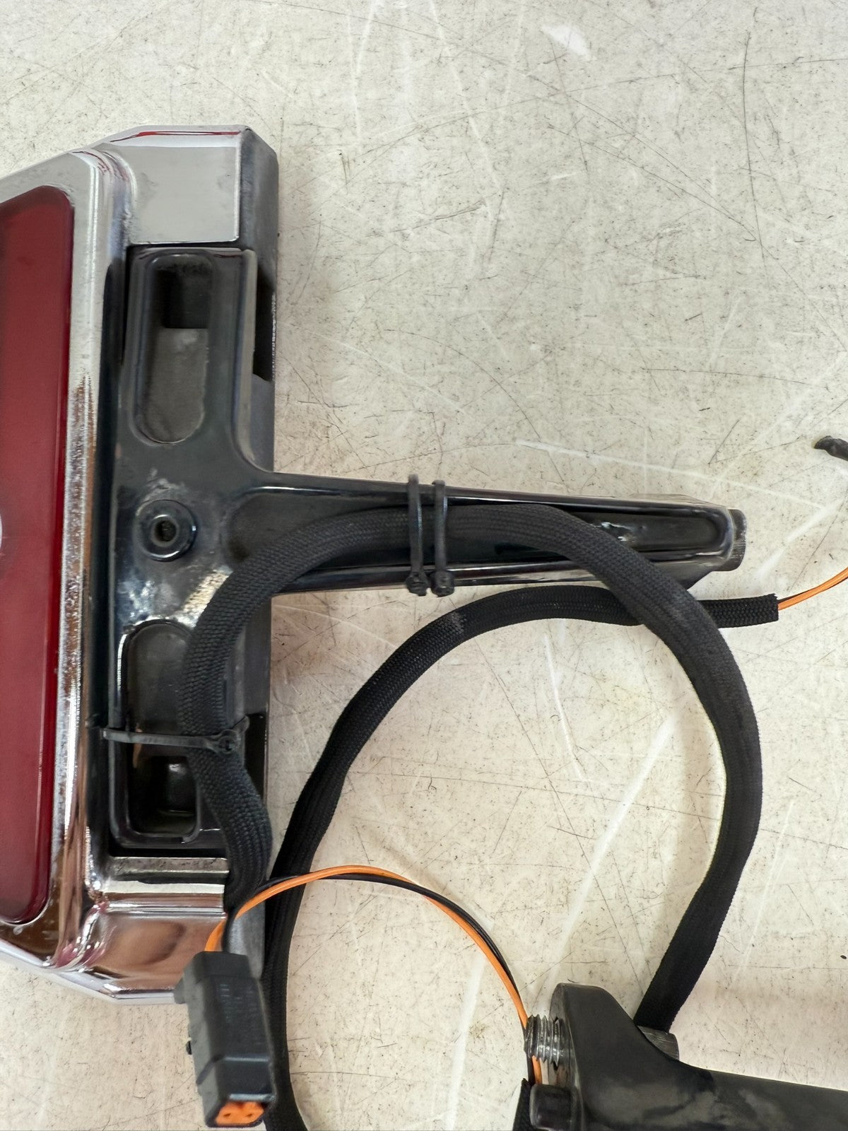 2003 HARLEY ELECTRA GLIDE Rear Left Right Passenger Floor Foot Board W/ Lights
