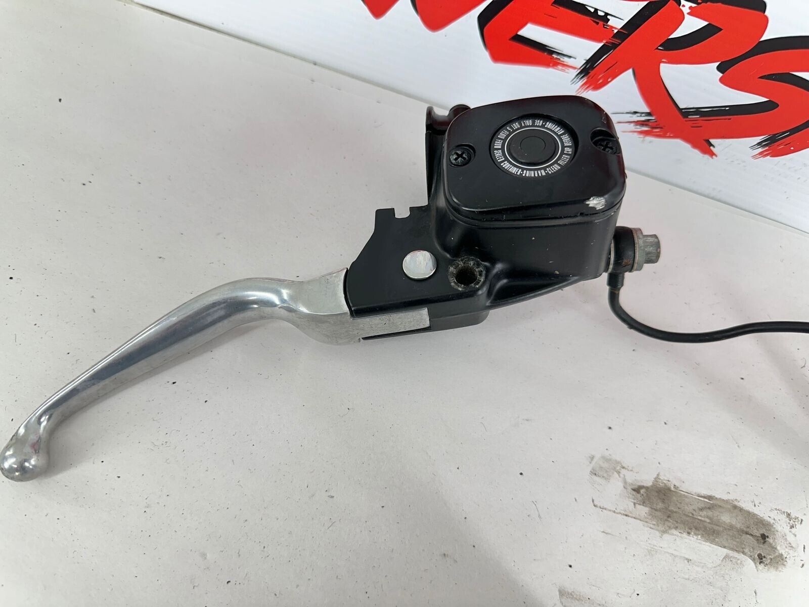 2003 Harley Davidson Sportster Front Brake Master Cylinder + Caliper + Hose