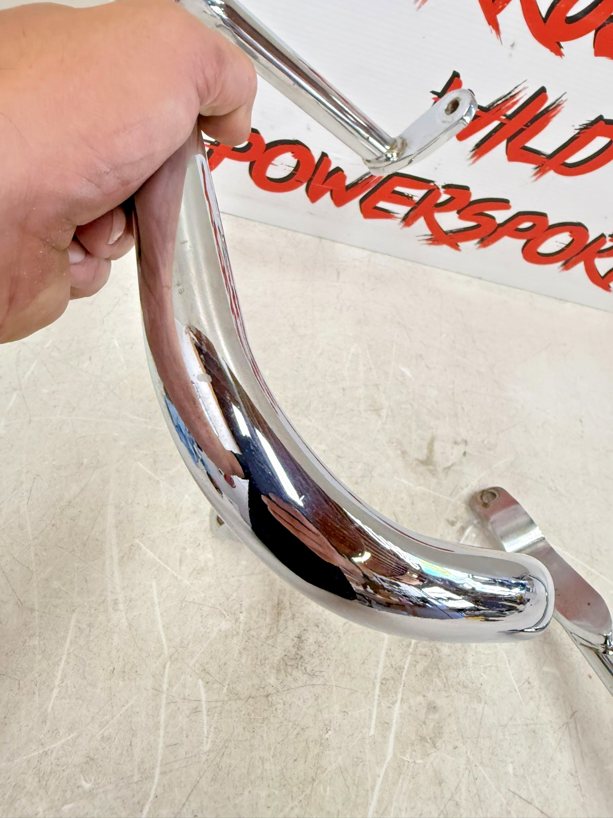 1997 HARLEY DAVIDSON SOFTAIL Saddlebag Guard Mount Support Bracket Crash Bar