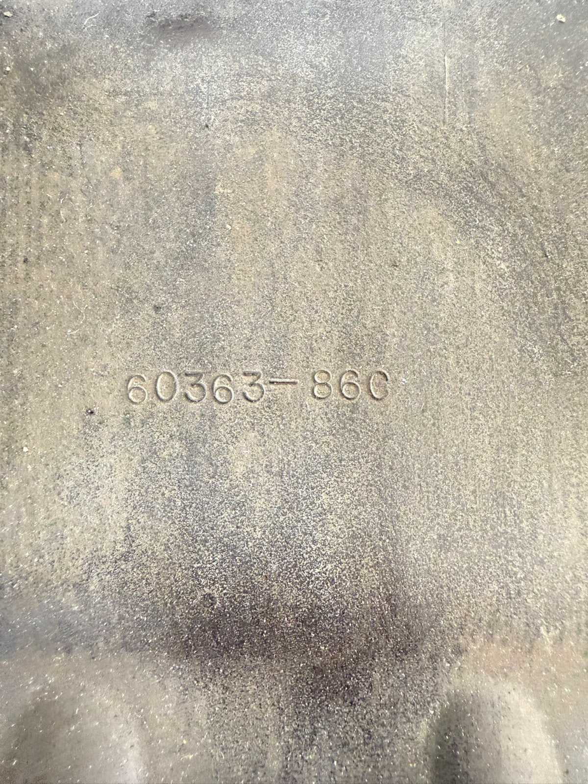 1997 HARLEY DAVIDSON SOFTAIL Rear Wheel Swingarm Mud Flap Fender