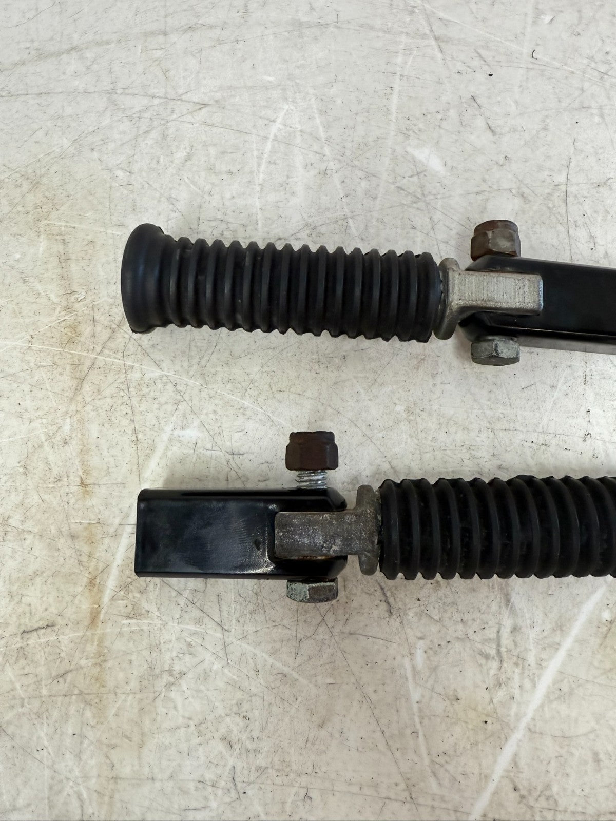 2003 Harley Davidson Sportster Rear Passenger Foot Peg Right & Left