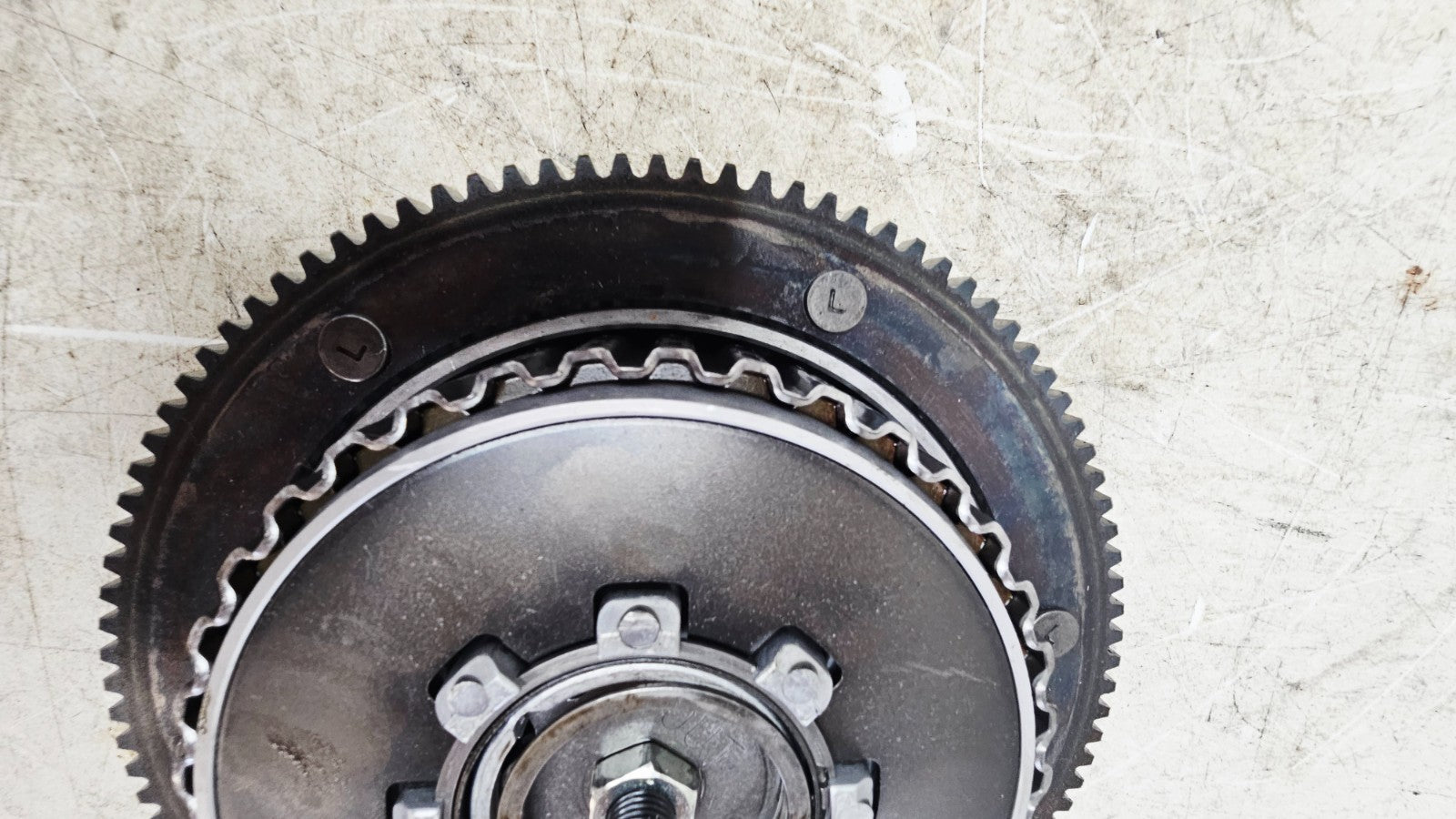 1996 HARLEY FLH ELECTRA GLIDE Primary Clutch Chain Compensator Jackshaft Gear