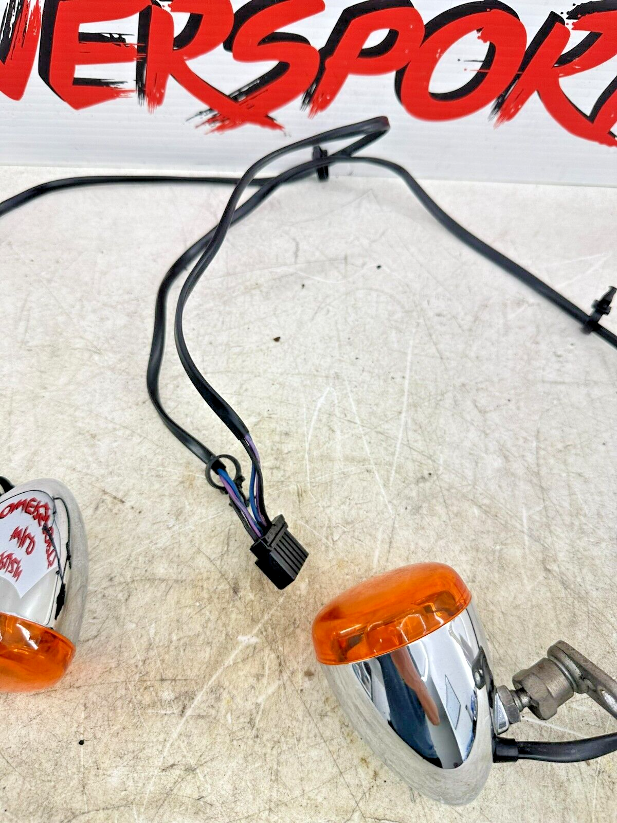 2002 HARLEY SOFTAIL Front Turn Signals Handlebar Mounted