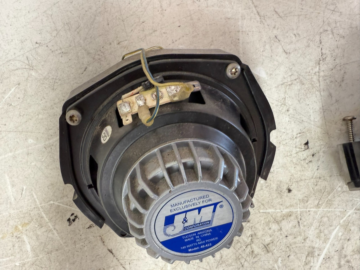 2003 HARLEY ELECTRA GLIDE Front Audio J&M Performance Speakers