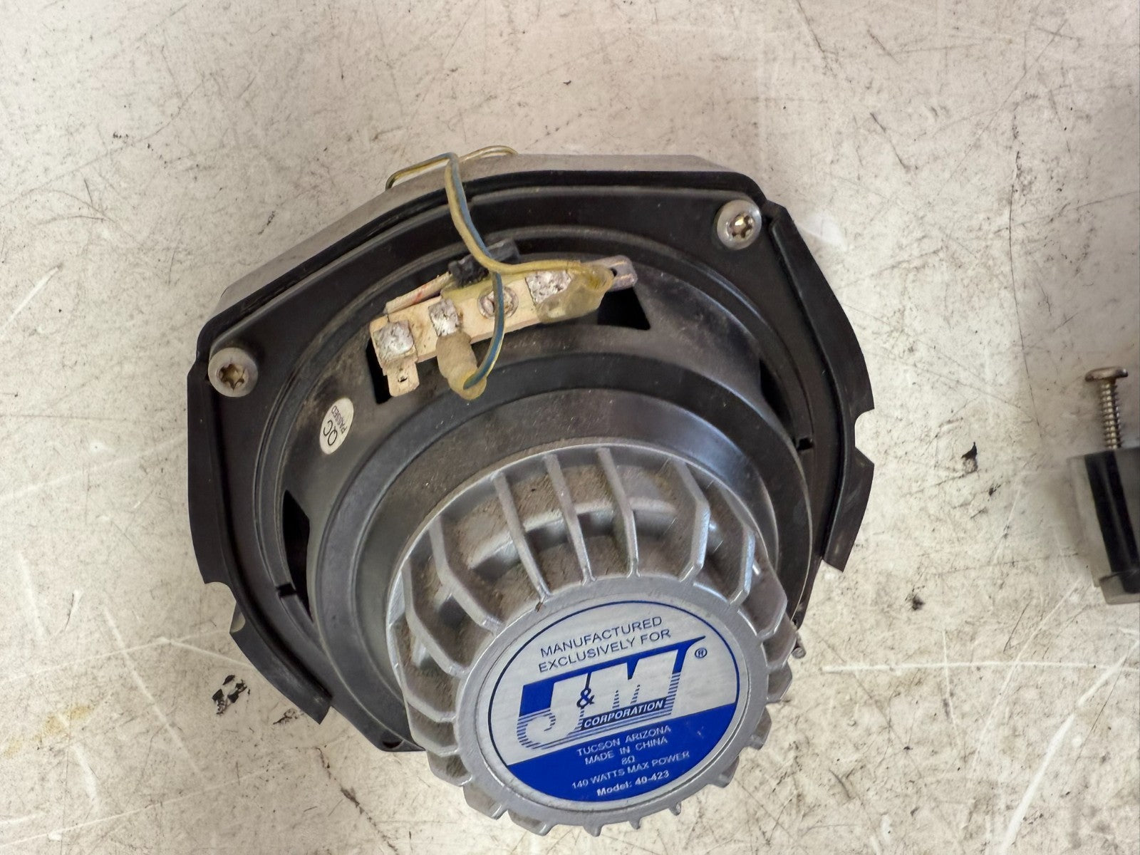 2003 HARLEY ELECTRA GLIDE Front Audio J&M Performance Speakers