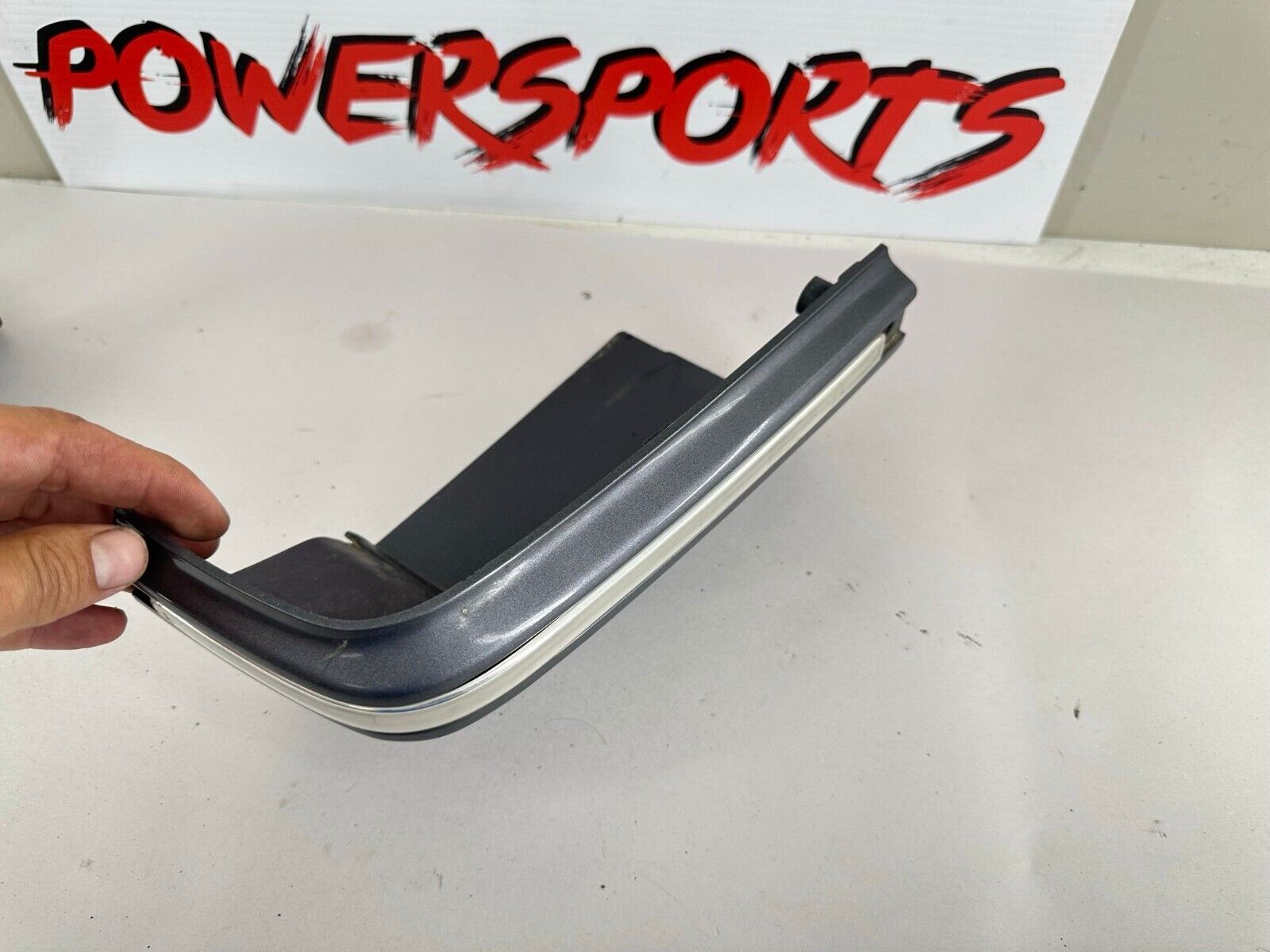 88-00 HONDA GOLDWING GL1500 Saddle Bag Corner Filler Panel Gray