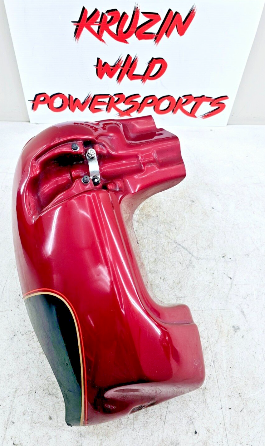 1998 HARLEY FLH ELECTRA GLIDE Right Lower Leg Fairing COWL PANEL RED BLACK OEM