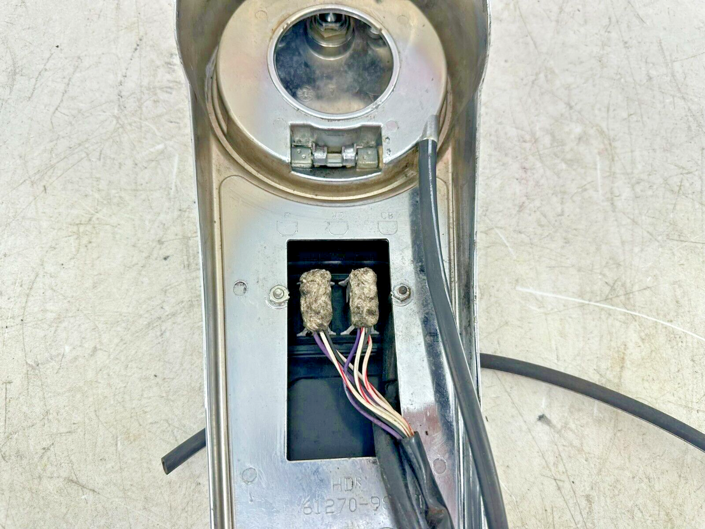 1999 HARLEY FLH ELECTRA GLIDE Gas Tank Dashboard Console W/ CB Controls Intercom