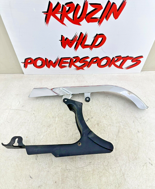 2001 HARLEY DAVIDSON SOFTAIL Chrome Upper Black Lower Belt Guard