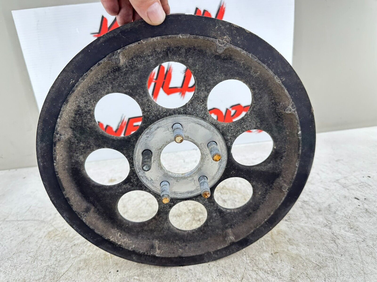 1997 HARLEY DYNA Final Drive Pulley Gear Sprocket + Hardware 40225-86A