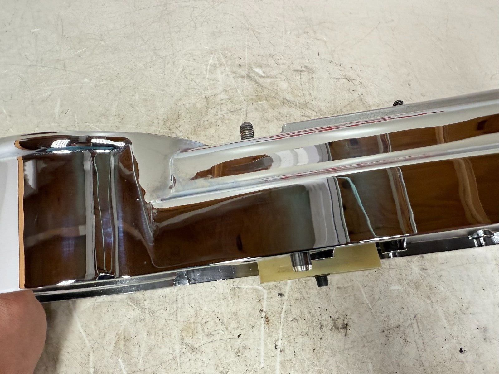 2003 HARLEY DYNA WIDE GLIDE Chrome OEM Inner Primary Clutch Cover Housing