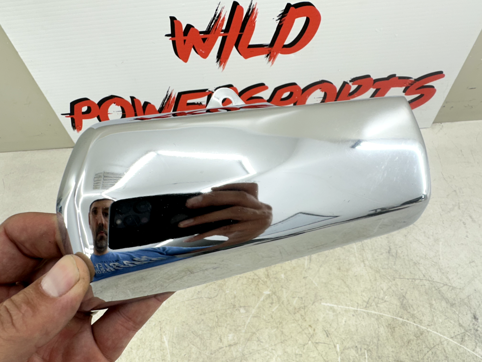 1999 HONDA VALKYRIE INTERSTATE Chrome Rear Brake Master Cylinder Cover