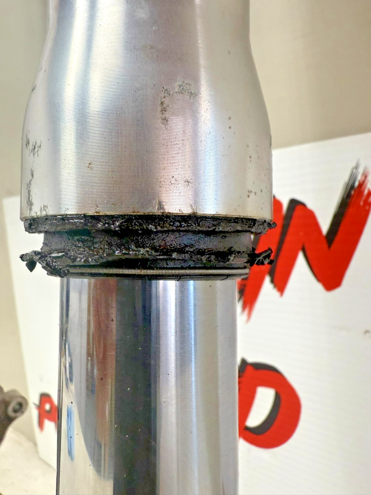 2001 HONDA VALKYRIE INTERSTATE Front End Forks Triple Tree Clamp Straight