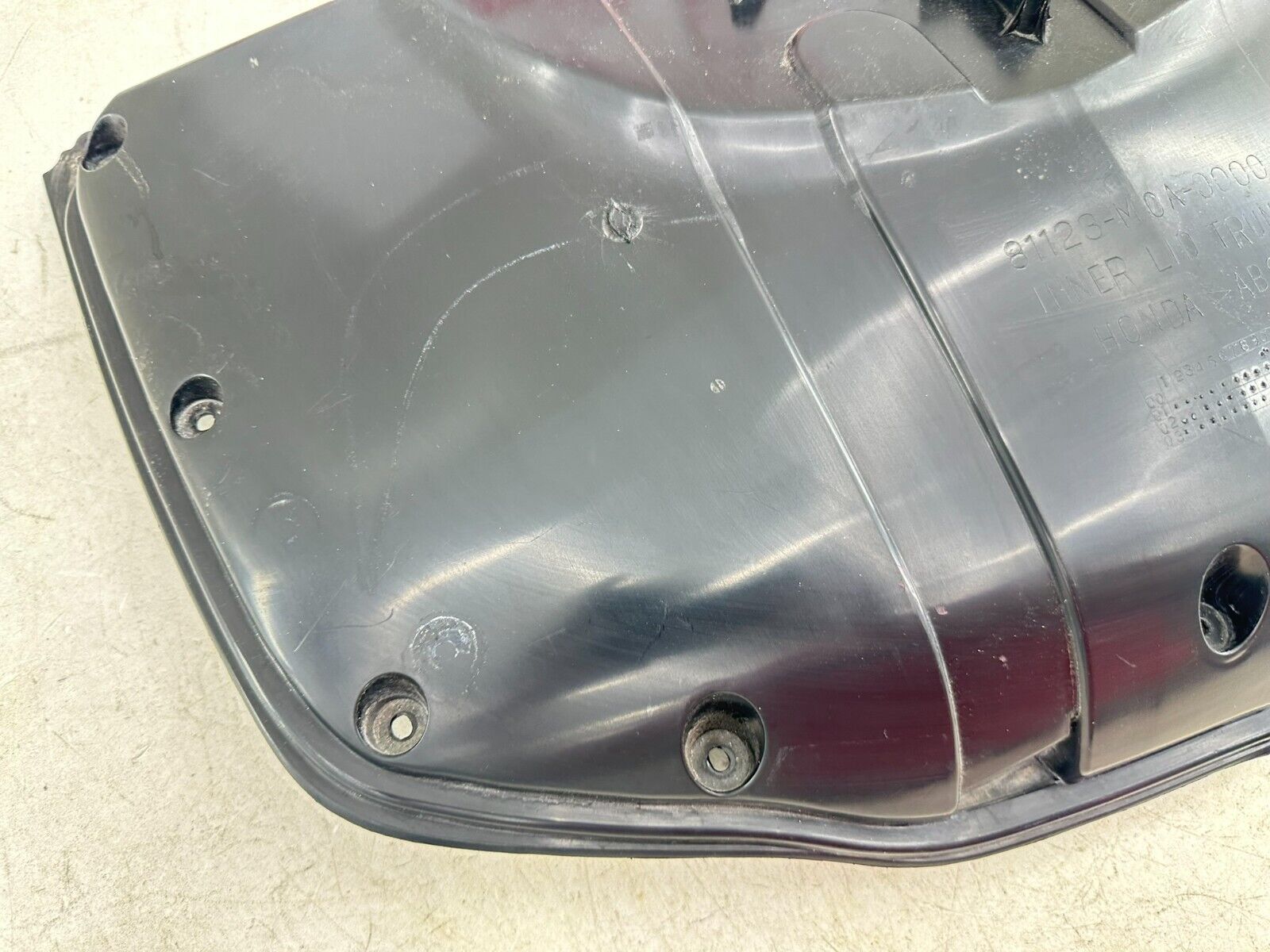 2004 Honda Goldwing GL1800 Inner Trunk Lid Filler Panel Case