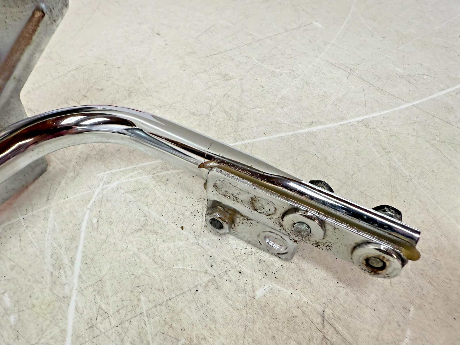 2003 HARLEY ELECTRA GLIDE License Plate Support Rail Bar Holder & Mount