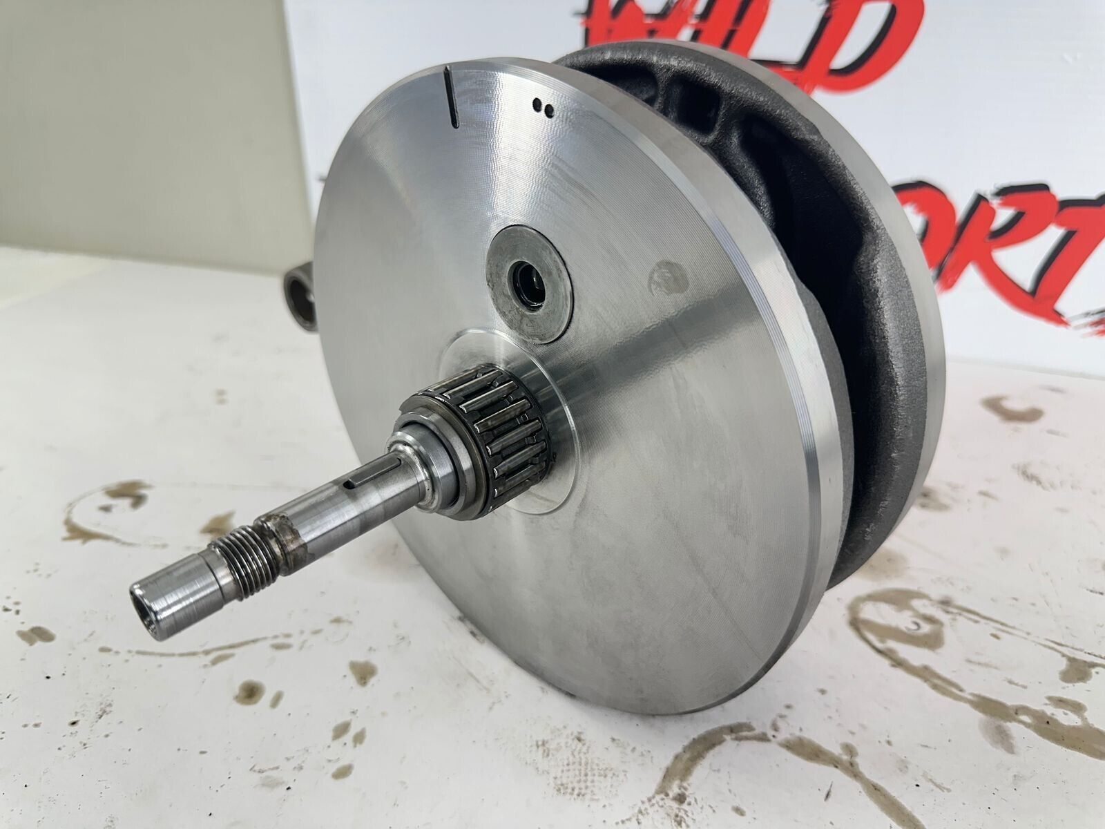 2003 Harley Davidson Sportster Crankshaft Crank Connecting Rods Fly Wheel