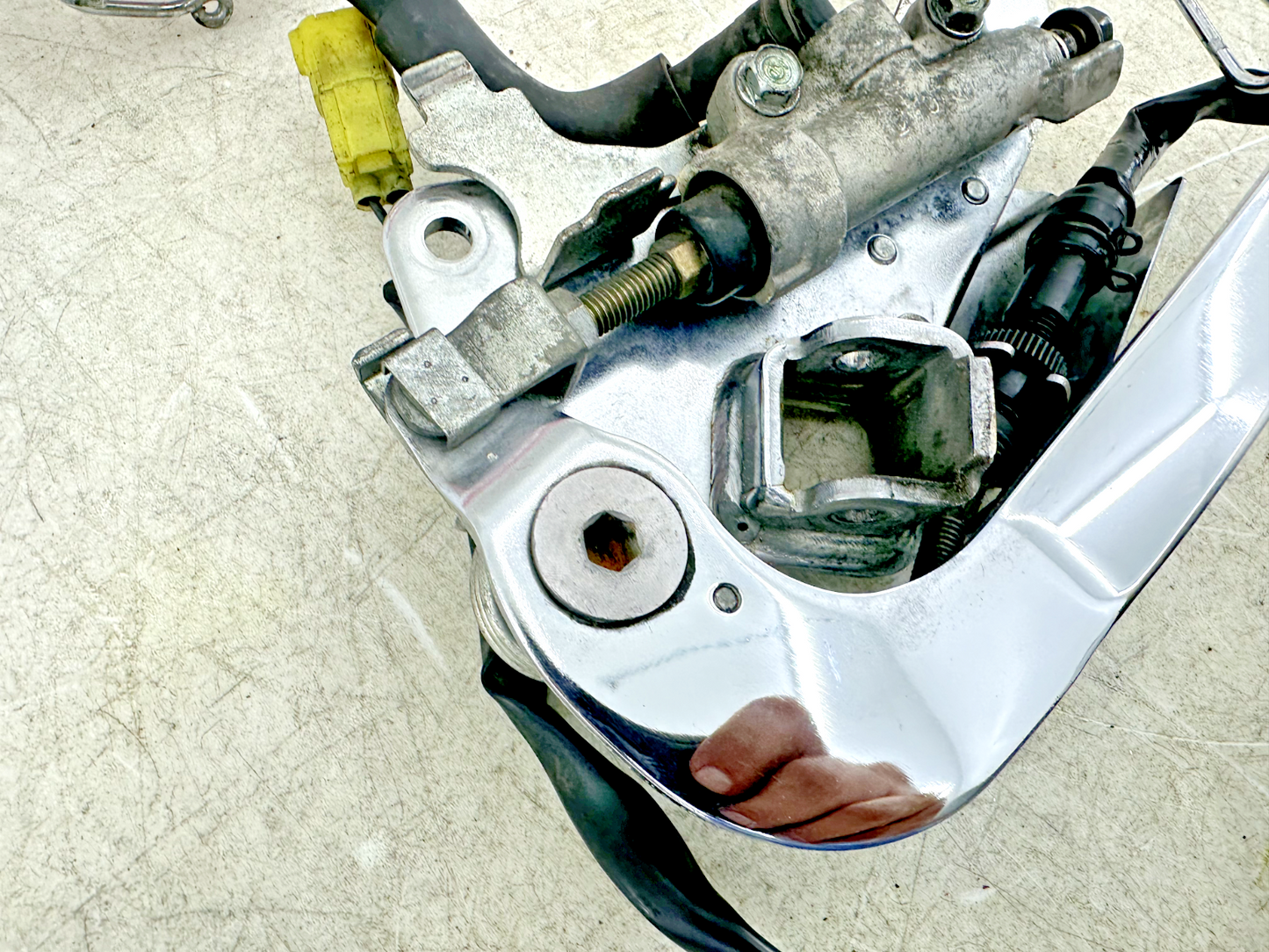 1999 HONDA VALKYRIE INTERSTATE Rear Brake Master Cylinder + Brake Pedal