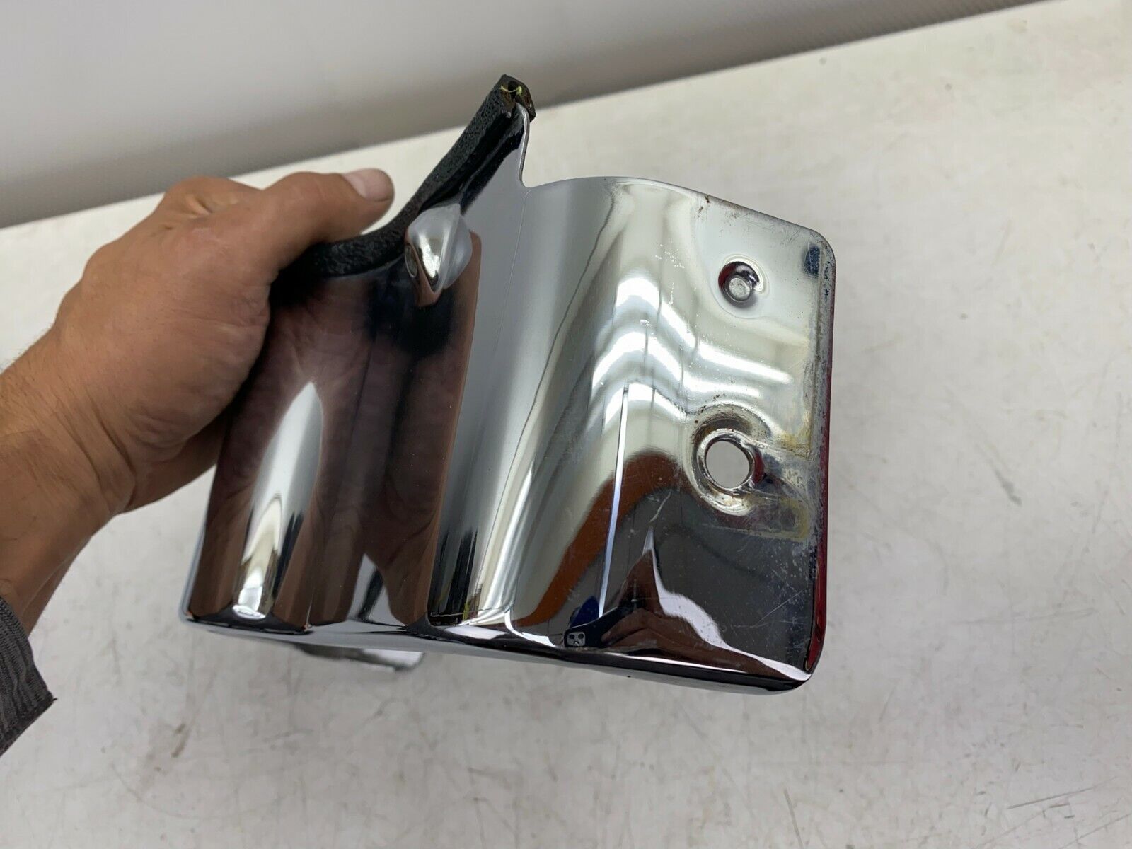 2003 HARLEY DAVIDSON FLH ELECTRA GLIDE Chrome Lower Rear Filler Panel Bottom