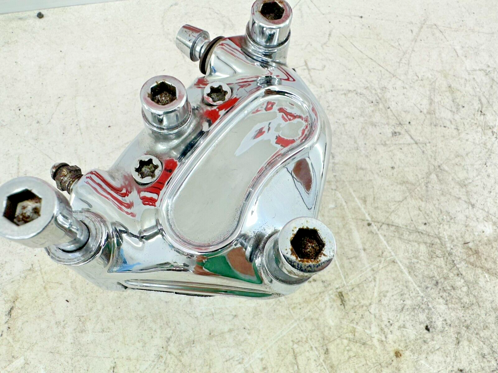 2005 HARLEY DAVIDSON DYNA Chrome Front Brake Caliper