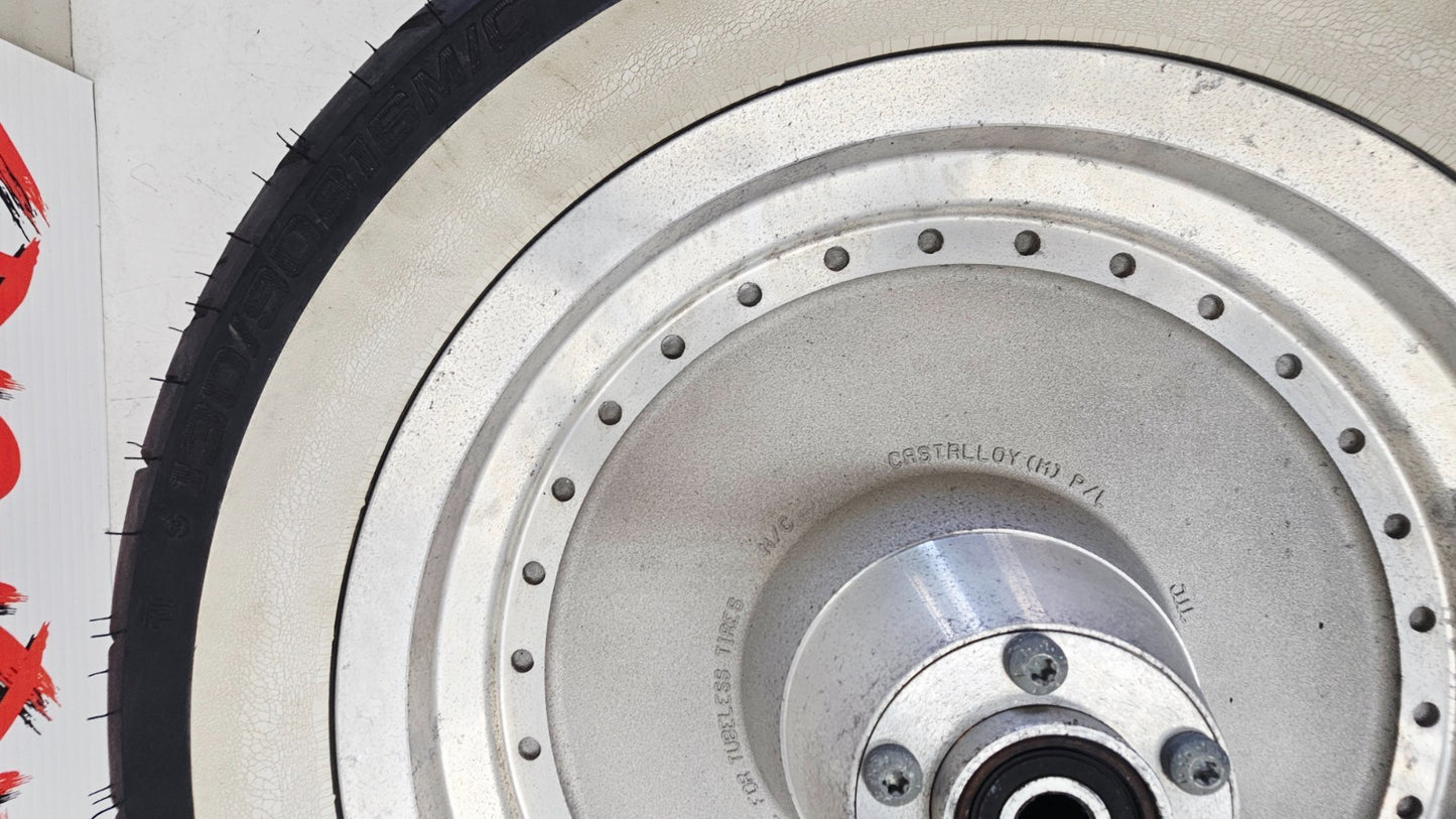 2002 HARLEY SOFTAIL Fatboy Solid Front Wheel Rim Tire OEM 16x3