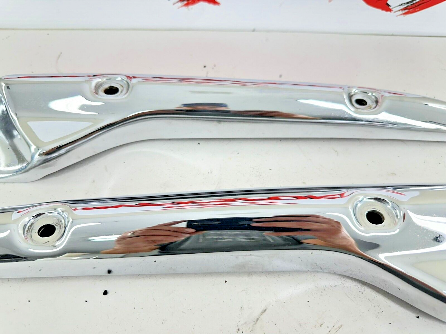 1998 HONDA VALKYRIE TOURING Chrome Rear Frame Fender Strut Arm Bars