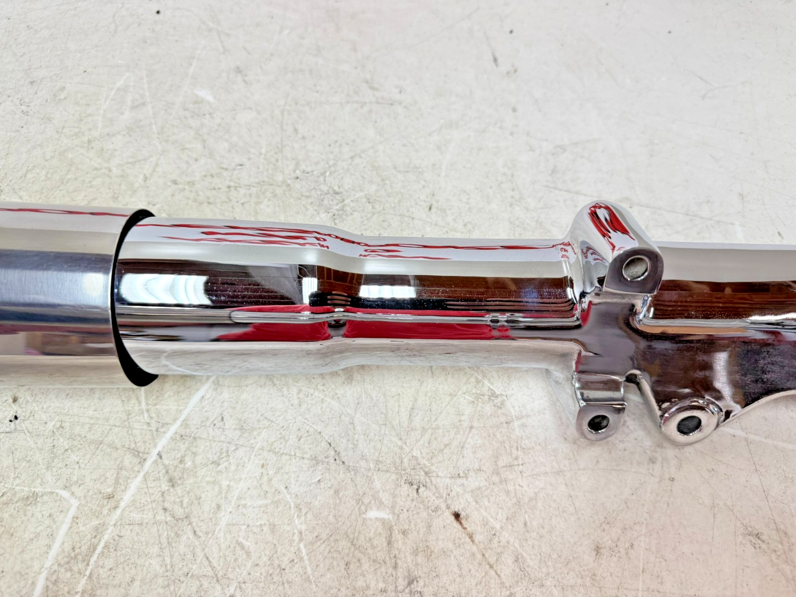 1997 HARLEY DAVIDSON SOFTAIL Chrome Front End Forks Triple Tree Lowers 41mm 