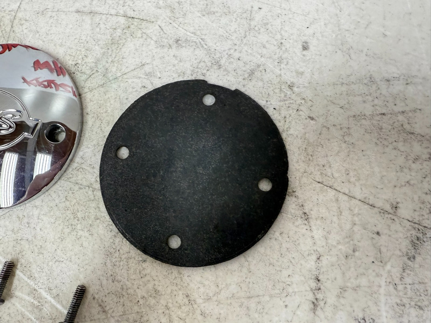 1997 HARLEY DAVIDSON SOFTAIL S&S Nose Cone Cam Cover Filler Panel