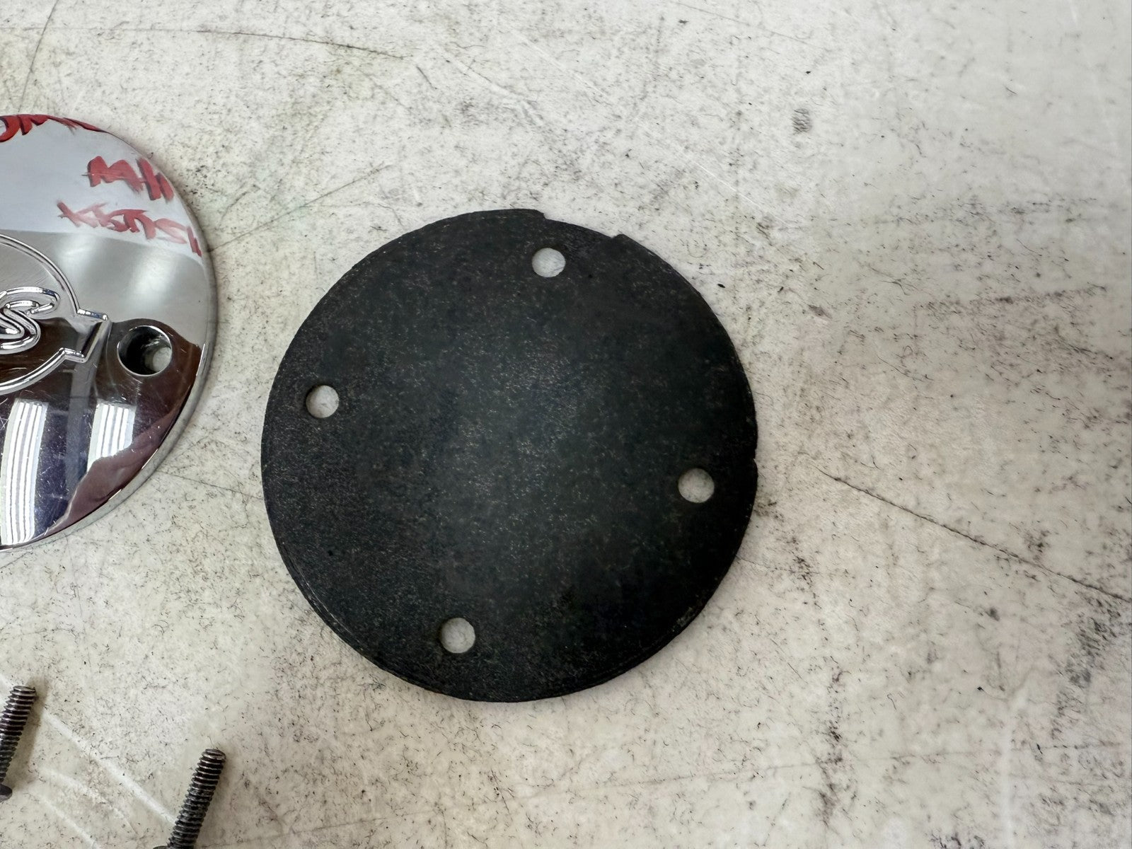 1997 HARLEY DAVIDSON SOFTAIL S&S Nose Cone Cam Cover Filler Panel