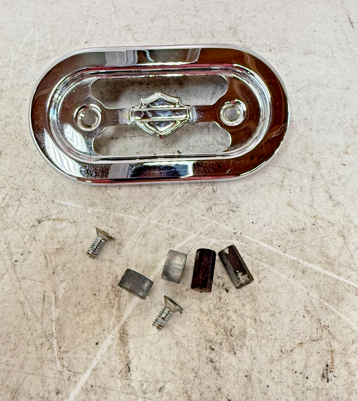 1997 HARLEY DAVIDSON SOFTAIL Chrome Voltage Regulator Cover