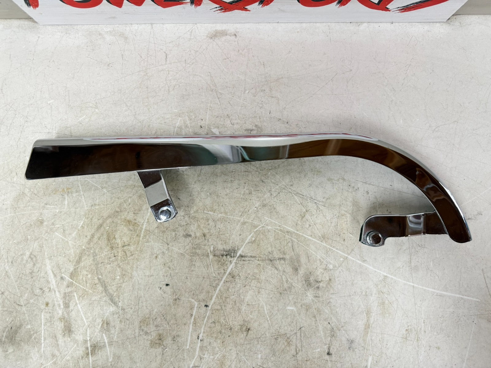 2003 HARLEY DYNA WIDE GLIDE Chrome Upper Belt Guard Cover